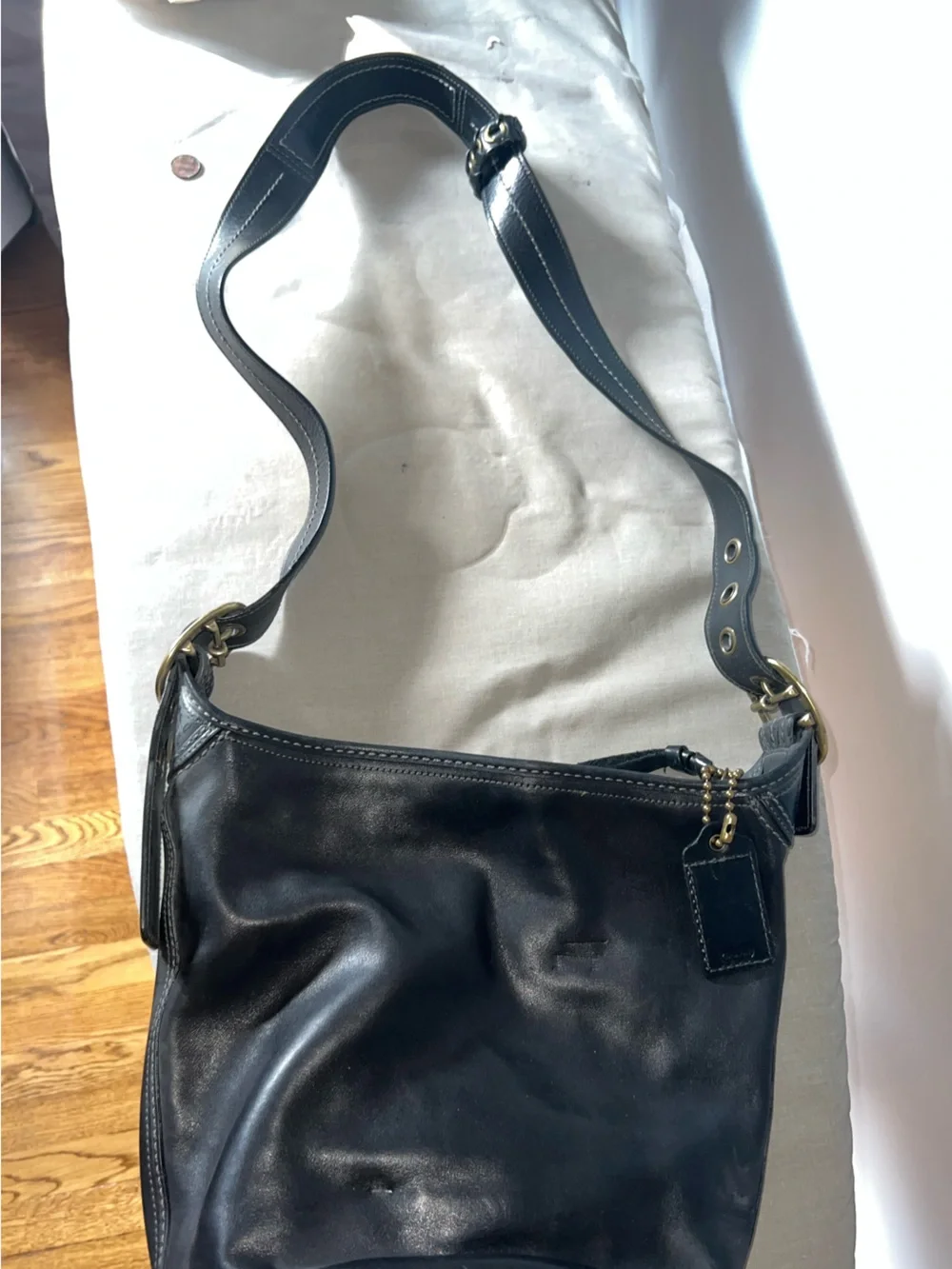 Coach smooth black